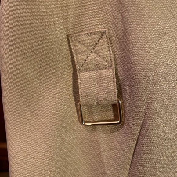 Chicos Tan Jacket Open Front Blouse Blazer - Picture 5 of 10